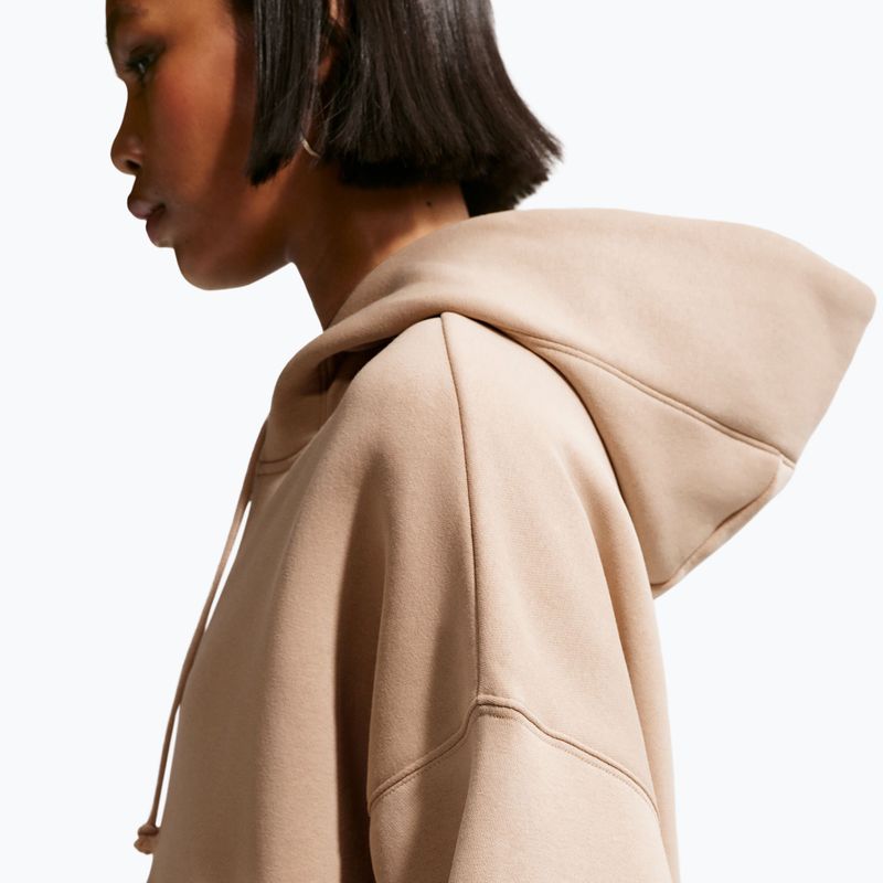 Moteriškas džemperis Nike Sportswear Phoenix Fleece Oversized linen/sail 6