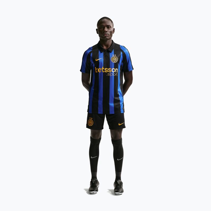 Vyriški futbolo šortai Nike Inter Milan Dri-Fit Stadium Home black/university gold 2