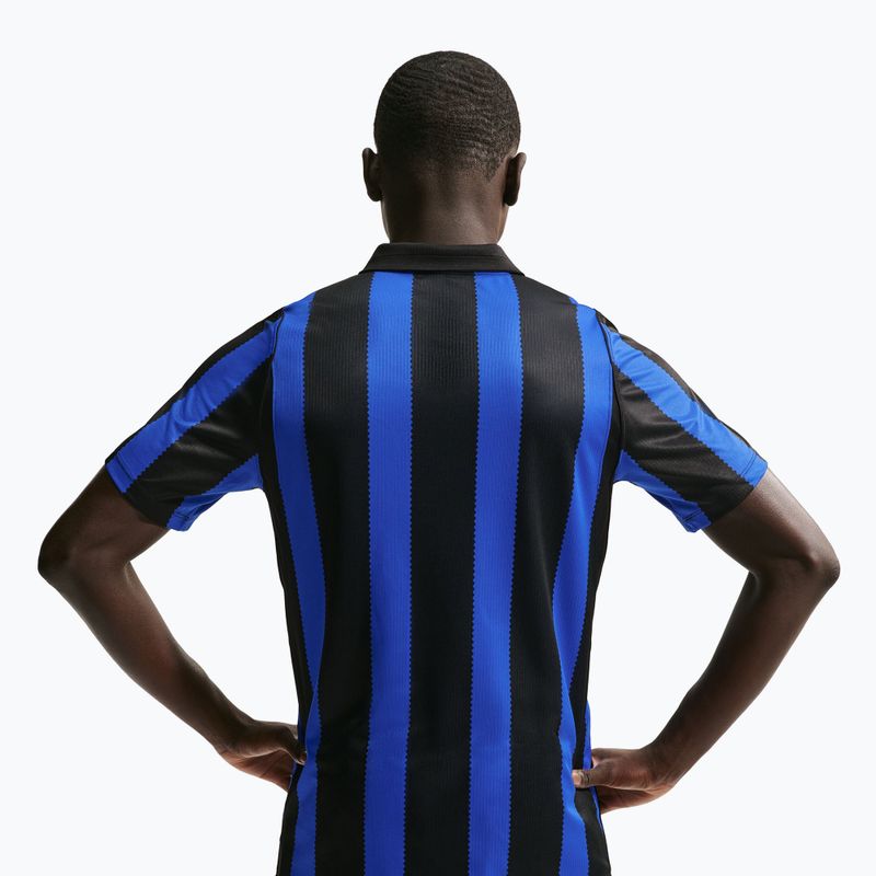 Vyriški futbolo marškinėliai Nike Inter Milan Dri-Fit Stadium Home lyon blue/black/university gold 4