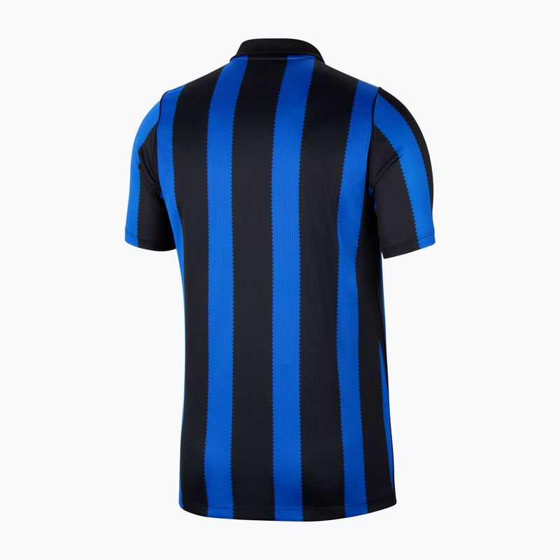 Vyriški futbolo marškinėliai Nike Inter Milan Dri-Fit Stadium Home lyon blue/black/university gold 7
