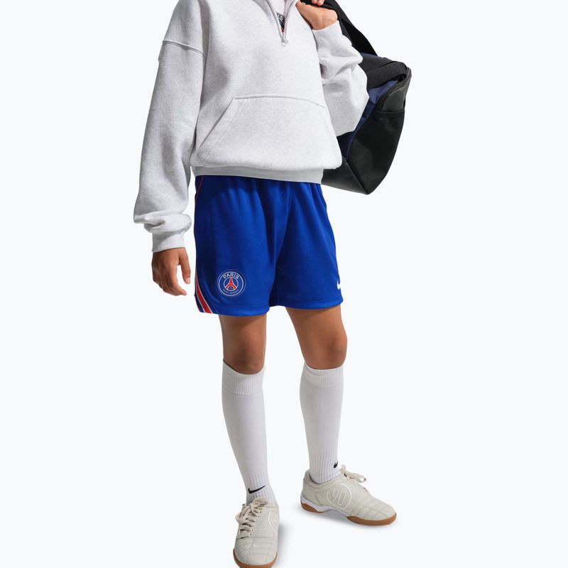 Vaikiški futbolo šortai Nike Paris Saint-Germain Dri-Fit Stadium old royal/white 5