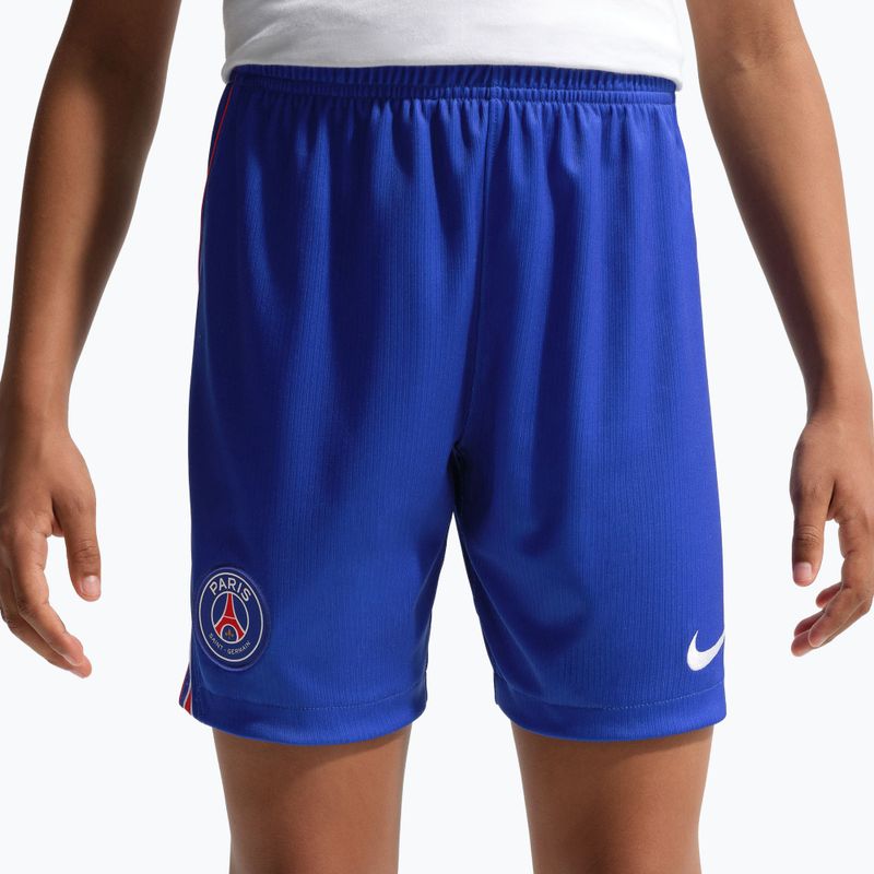 Vaikiški futbolo šortai Nike Paris Saint-Germain Dri-Fit Stadium old royal/white 8