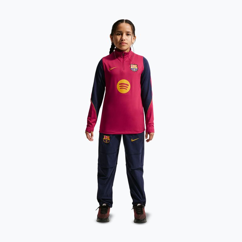 Vaikiškas futbolo džemperis Nike FC Barcelona Strike Dri-Fit Soccer Knit Drill Top 2