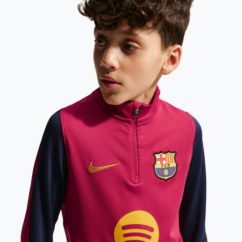 Vaikiškas futbolo džemperis Nike FC Barcelona Strike Dri-Fit Soccer Knit Drill Top 5