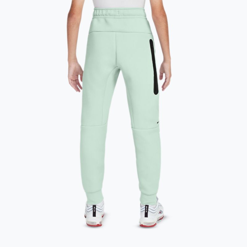 Vaikiškos kelnės Nike Sportswear Tech Fleece barely green/black/black 2