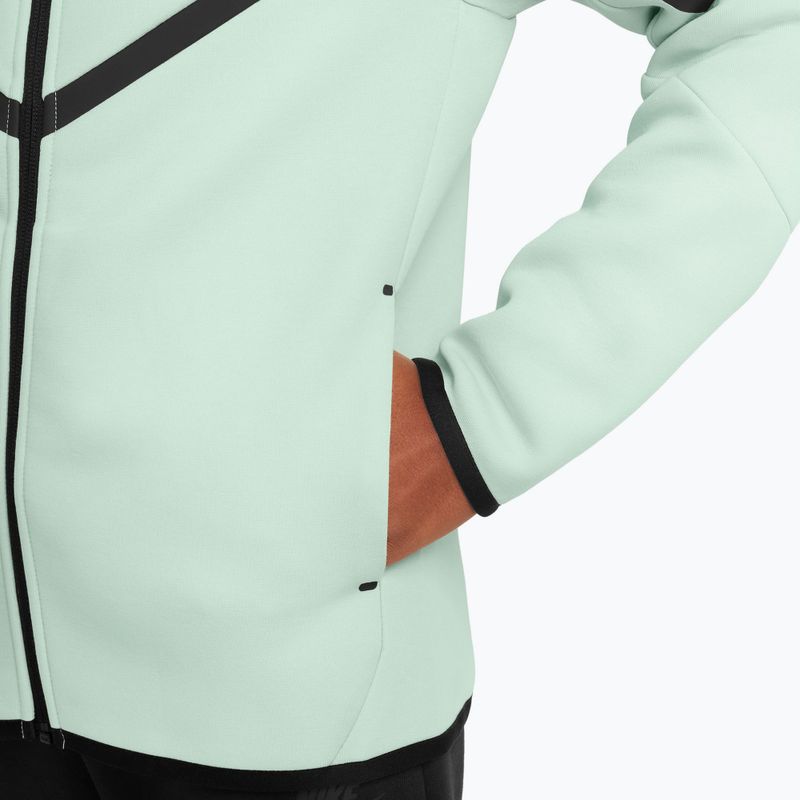 Vaikiškas džemperis Nike Sportswear Tech Fleece Full Zip barely green/black/black 3