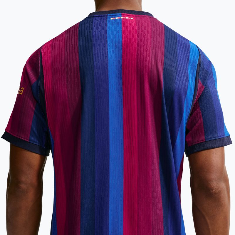 Vyriški futbolo marškinėliai Nike FC Barcelona Dri-Fit ADV Match deep garnet/blue void 5