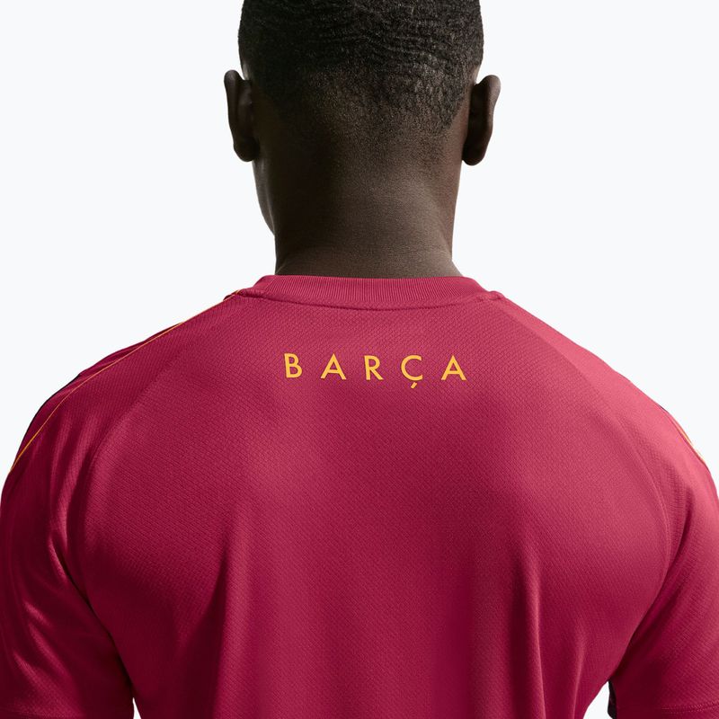 Vyriški futbolo marškinėliai Nike FC Barcelona Strike Soccer Dri-Fit noble red/blackened blue/mineral yellow 6