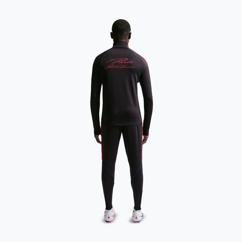 Vyriškas futbolo džemperis Nike Paris Saint-Germain Strike Dri-Fit Soccer Knit Drill Top black/global red/global red 3