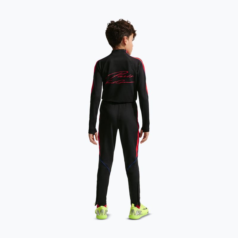 Vaikiškos futbolo kelnės Nike Paris Saint-Germain Strike Dri-Fit black/global red/global red 3