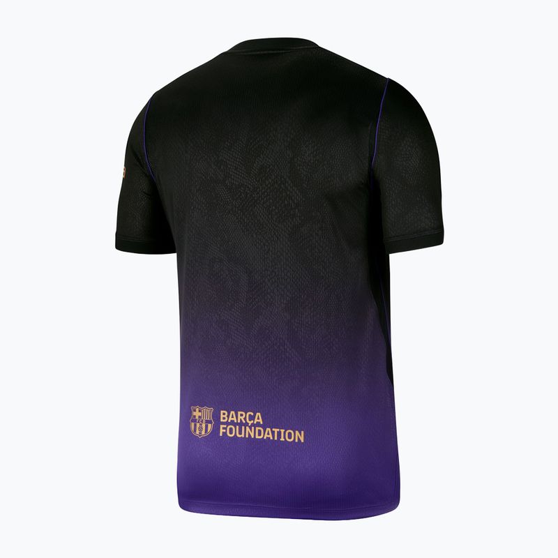 Vyriški futbolo marškinėliai Nike FC Barcelona 2026/27 Stadium Away field purple/field purple/metallic gold 8