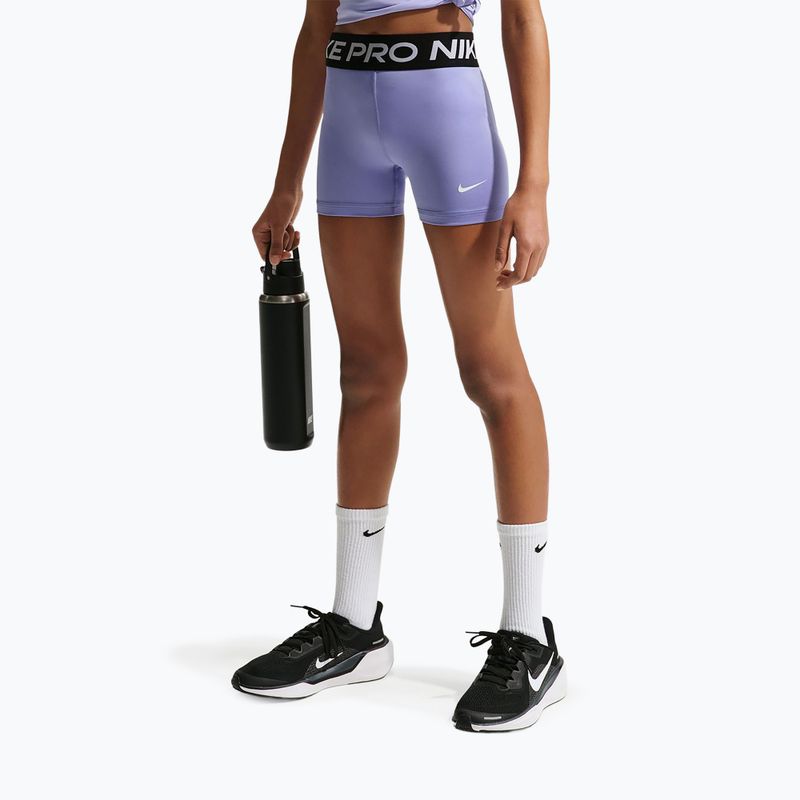 Vaikiški šortai Nike Pro light thistle/white