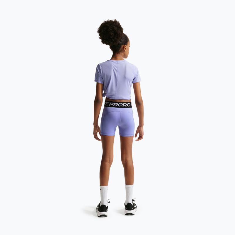 Vaikiški šortai Nike Pro light thistle/white 3
