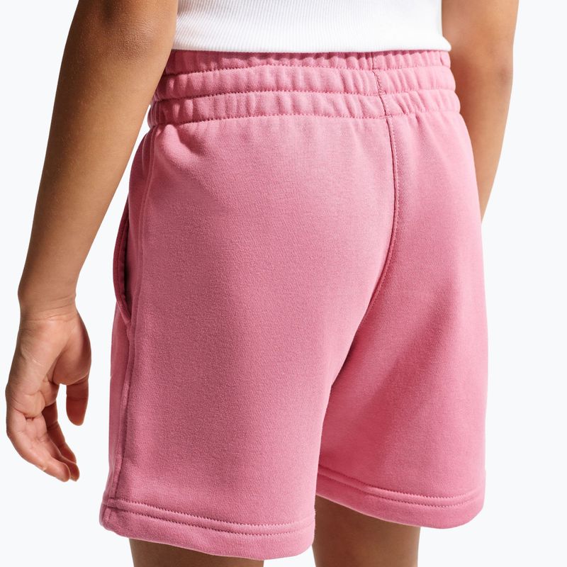 Vaikiški šortai Nike Sportswear Club Fleece peony/peony/white 4