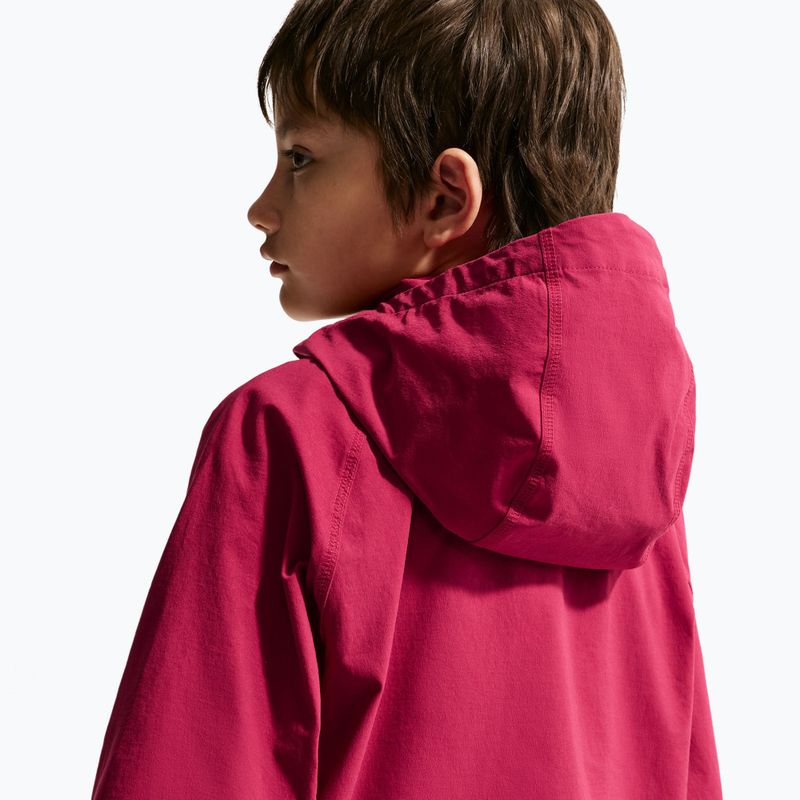 Vaikiška futbolo striukė Nike FC Barcelona Tech Full Zip noble red/black/mineral yellow 5