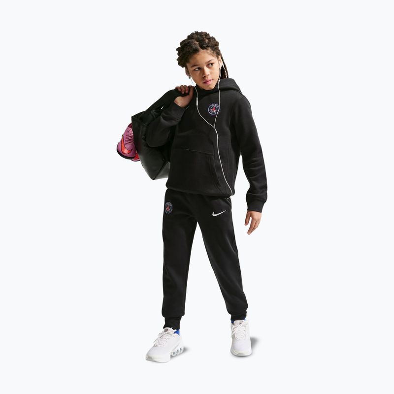 Vaikiškos kelnės Nike Paris Saint-Germain Club Fleece Jogger black/white 2