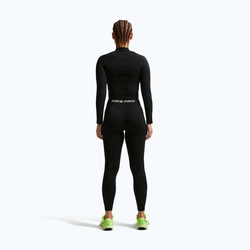 Moteriškos tamprės Nike Pro Seamless black/white 3