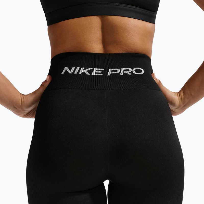 Moteriškos tamprės Nike Pro Seamless black/white 4