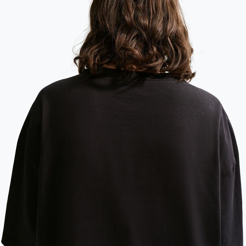 Moteriški marškinėliai Nike Sportswear Classic Oversized juodi 4