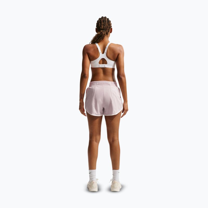 Moteriški treniruočių šortai Nike One Woven Brief-Lined platinum violet/sail 3