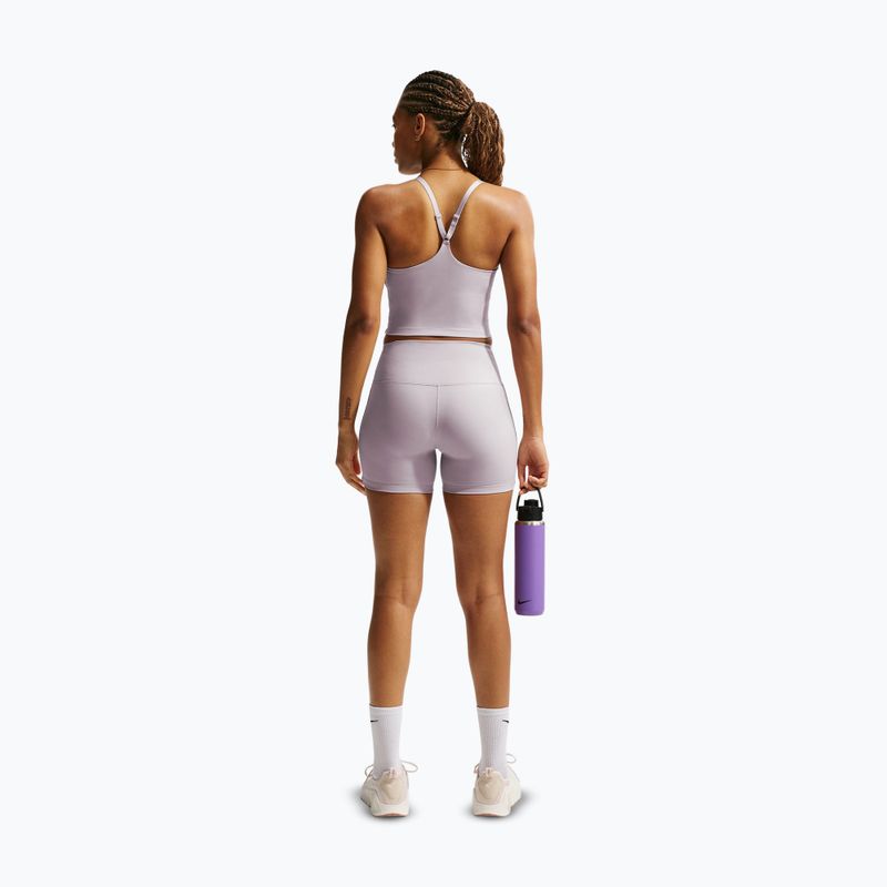 Moteriški šortai Nike One Biker 5" platinum violet 3