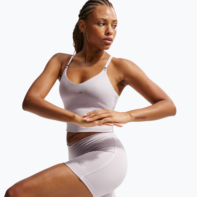 Treniruoklių liemenėlė Nike Light Support Padded platinum violet 5