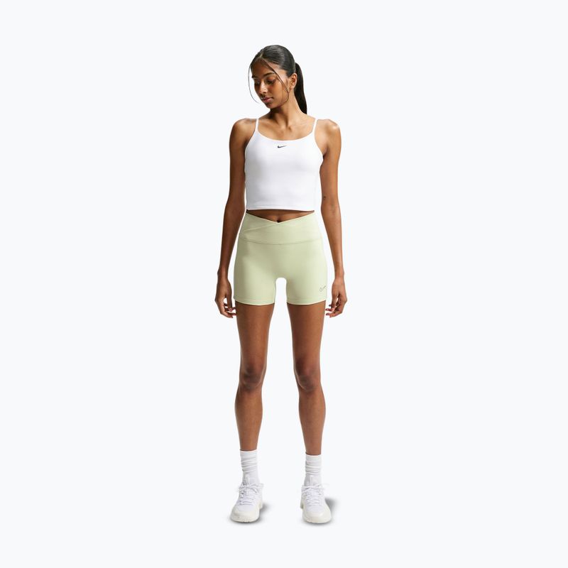 Moteriški šortai Nike One Biker 5" olive aura 3