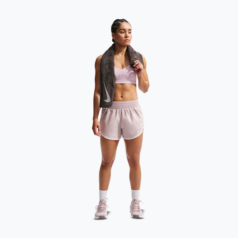 Treniruočių liemenėlė Nike Indy Padded Gloss platinum violet 2