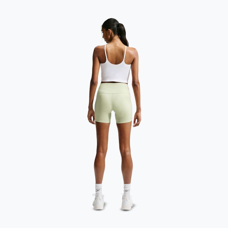 Moteriški šortai Nike One Biker 5" olive aura 6