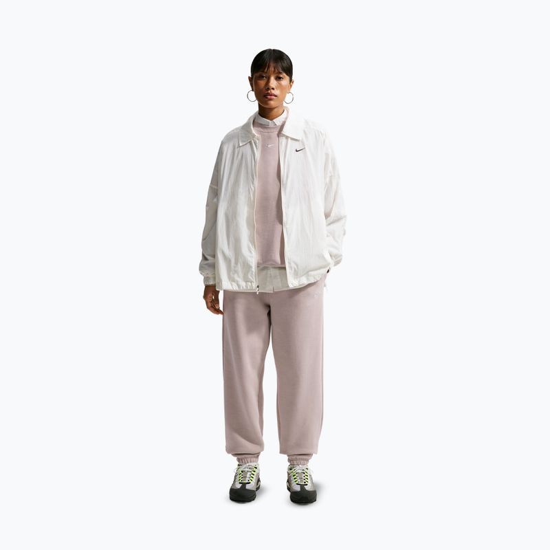 Moteriškos kelnės Nike Studio Fleece Medium Weight cream Ii/sail 2