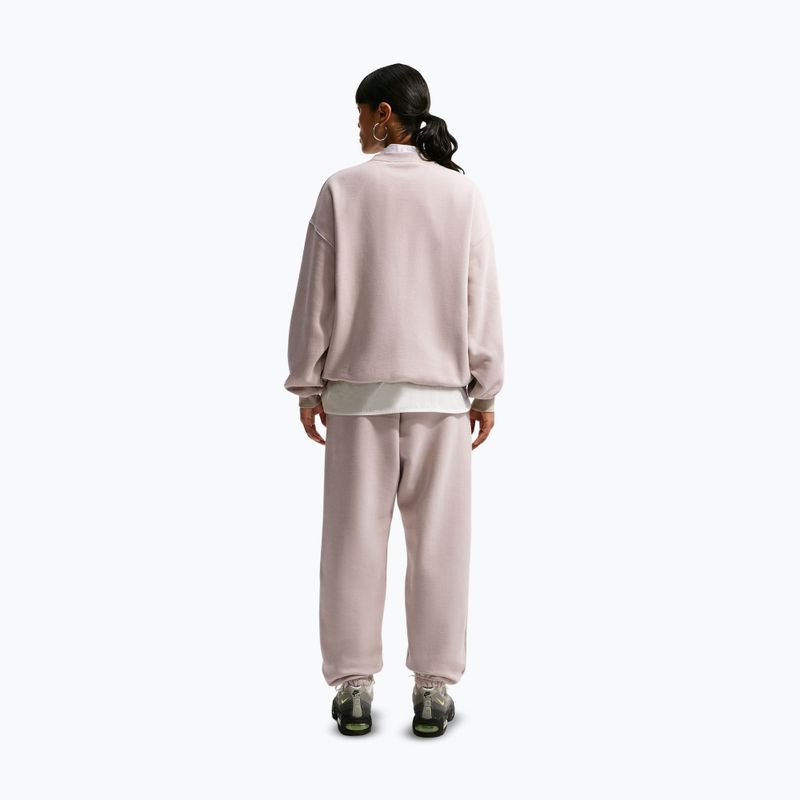 Moteriškos kelnės Nike Studio Fleece Medium Weight cream Ii/sail 3