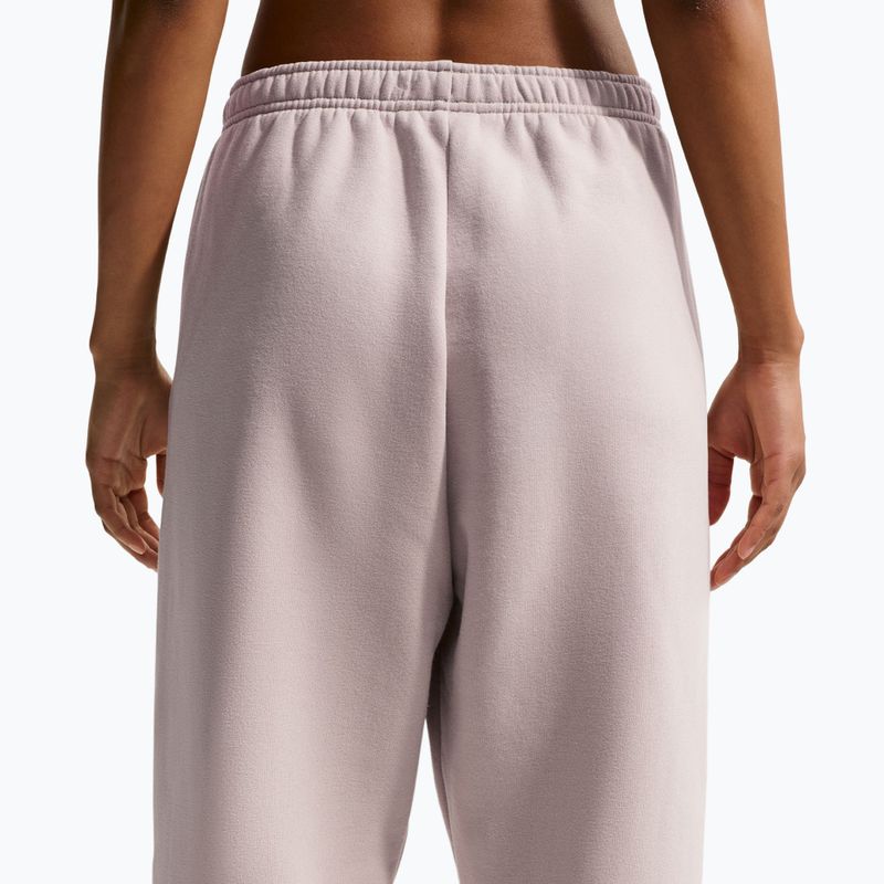 Moteriškos kelnės Nike Studio Fleece Medium Weight cream Ii/sail 6