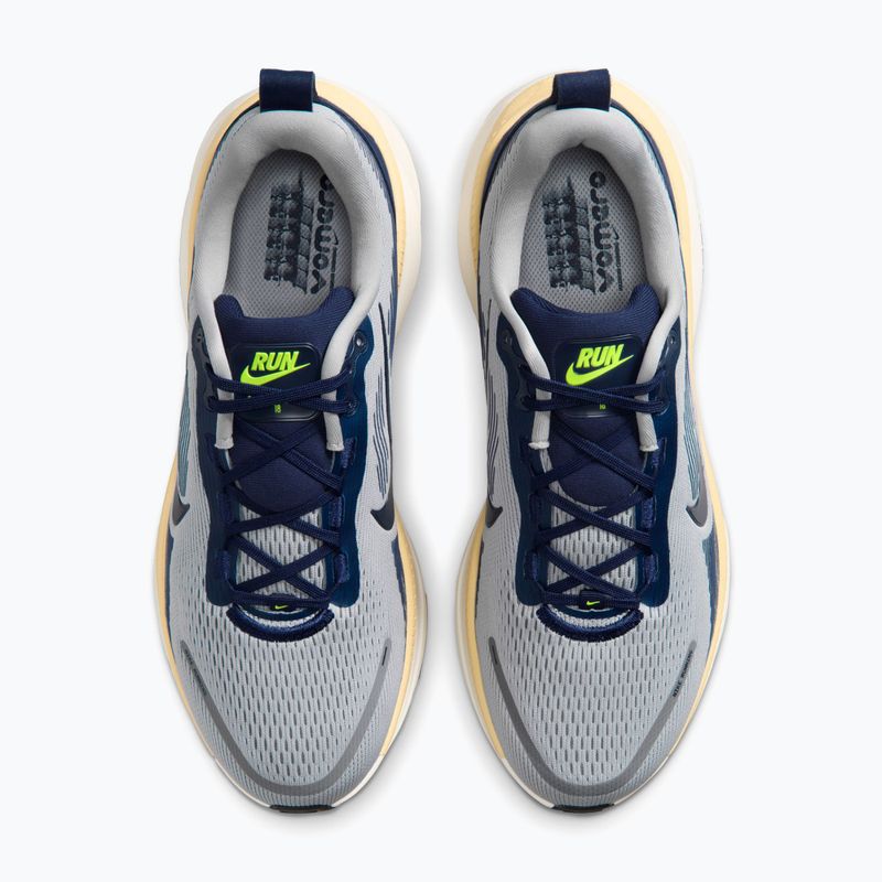 Vyriški bėgimo batai Nike Vomero 18 wolf grey/pewter/sail/midnight navy 4