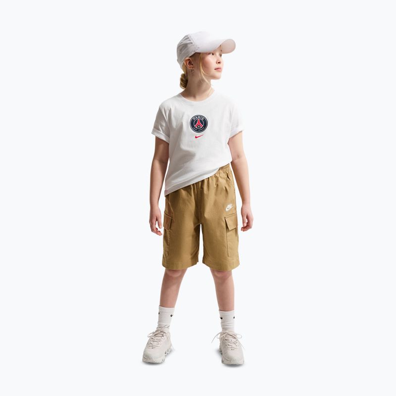 Vaikiški marškinėliai Nike Paris Saint-Germain Soccer white 2