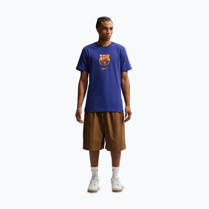 Vyriški marškinėliai Nike FC Barcelona Soccer deep royal blue 2