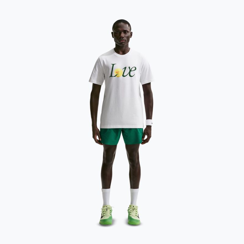 Vyriški teniso marškinėliai Nike Court Love white 2