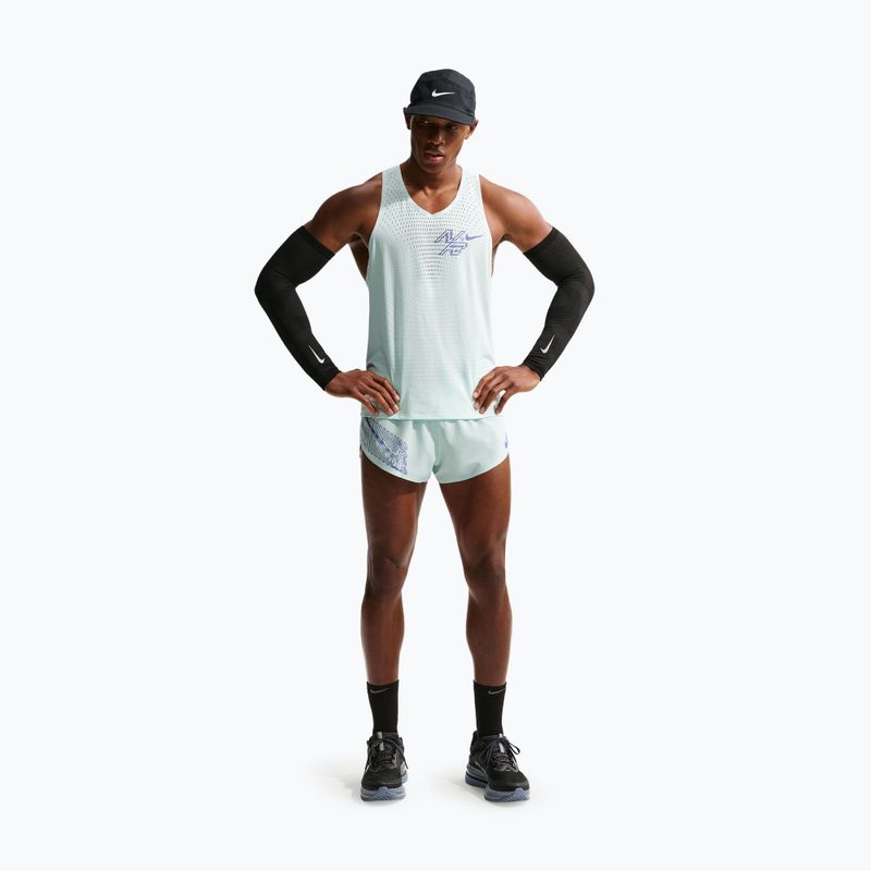 Vyriški bėgimo marškinėliai Nike AeroSwift Dri-Fit ADV Running Singlet barely green/lapis 2