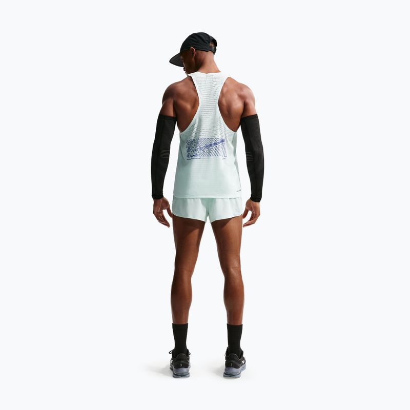 Vyriški bėgimo marškinėliai Nike AeroSwift Dri-Fit ADV Running Singlet barely green/lapis 3