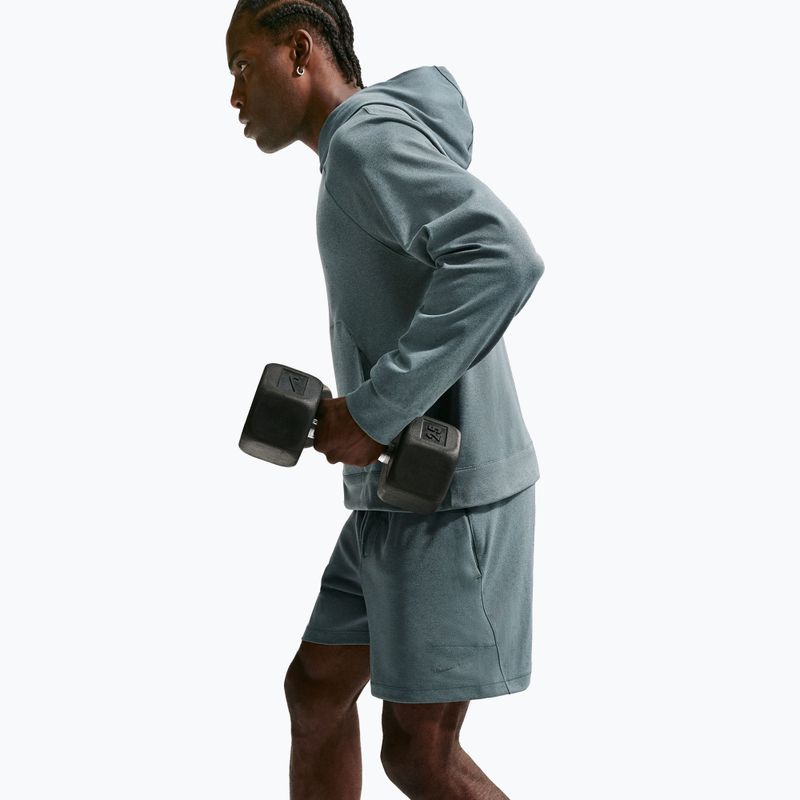 Vyriški šortai Nike Primary NanoKnit Dri-Fit Performance 7" mineral slate/black spruce/mineral slate 5