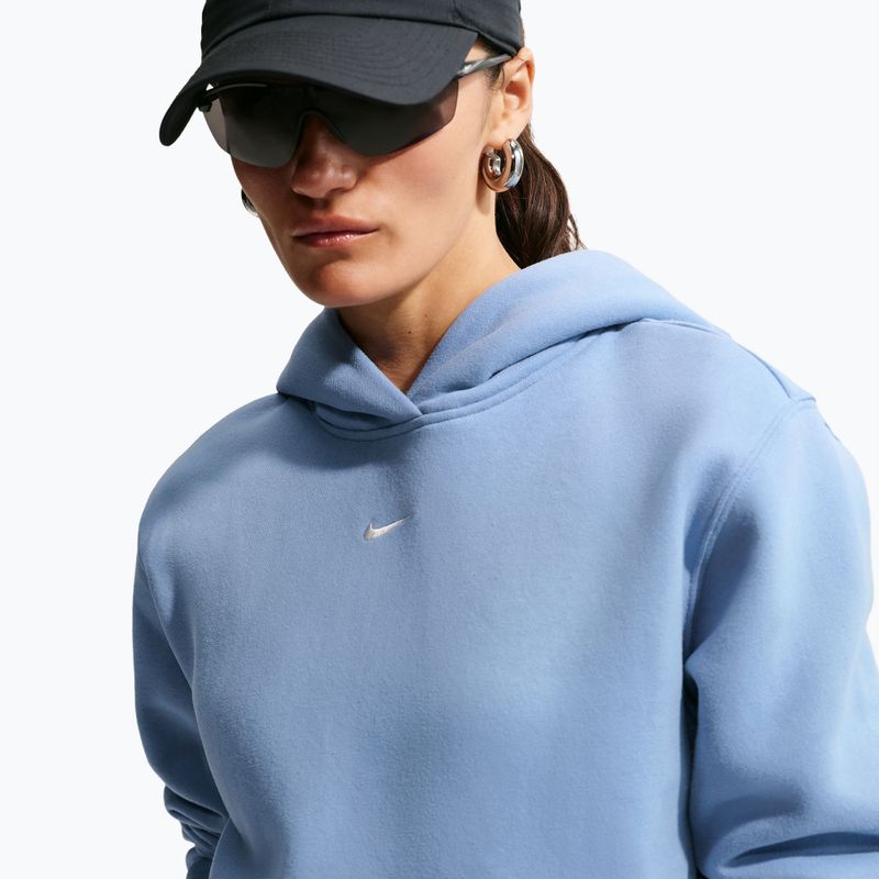 Moteriškas džemperis Nike Studio Fleece work blue/sail 5