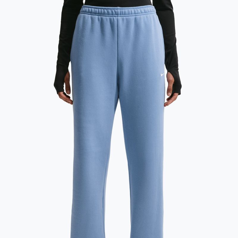 Moteriškos kelnės Nike Studio Fleece work blue/sail 5