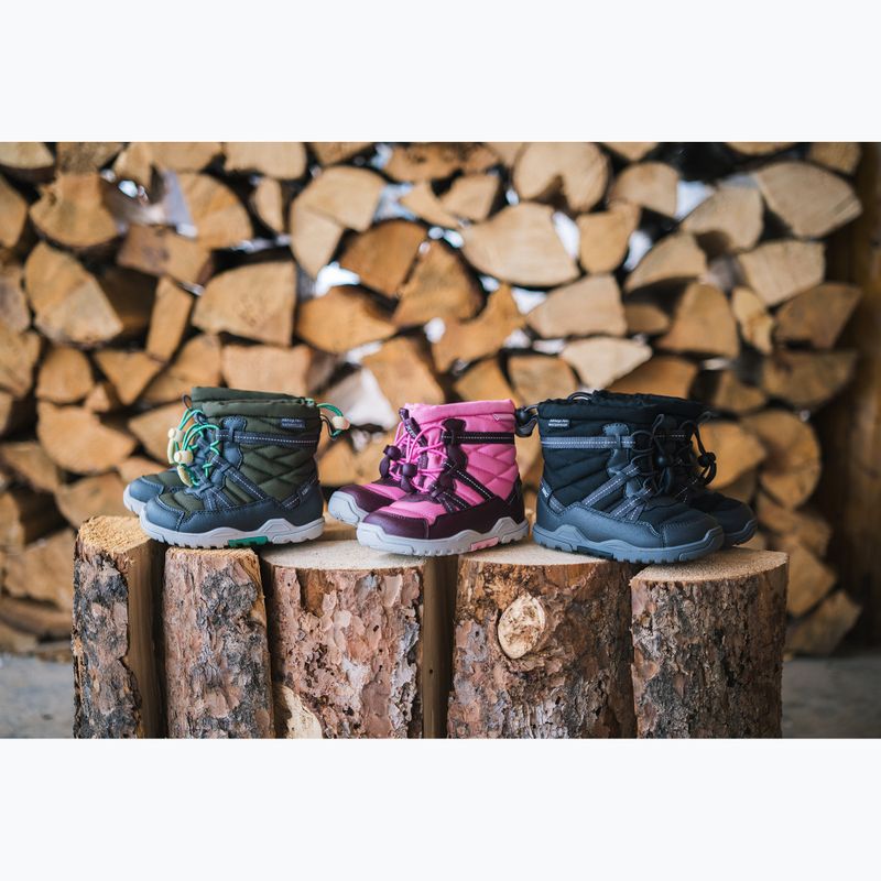 Vaikiški barefoot batai Xero Shoes Alpine Pull On army green 7