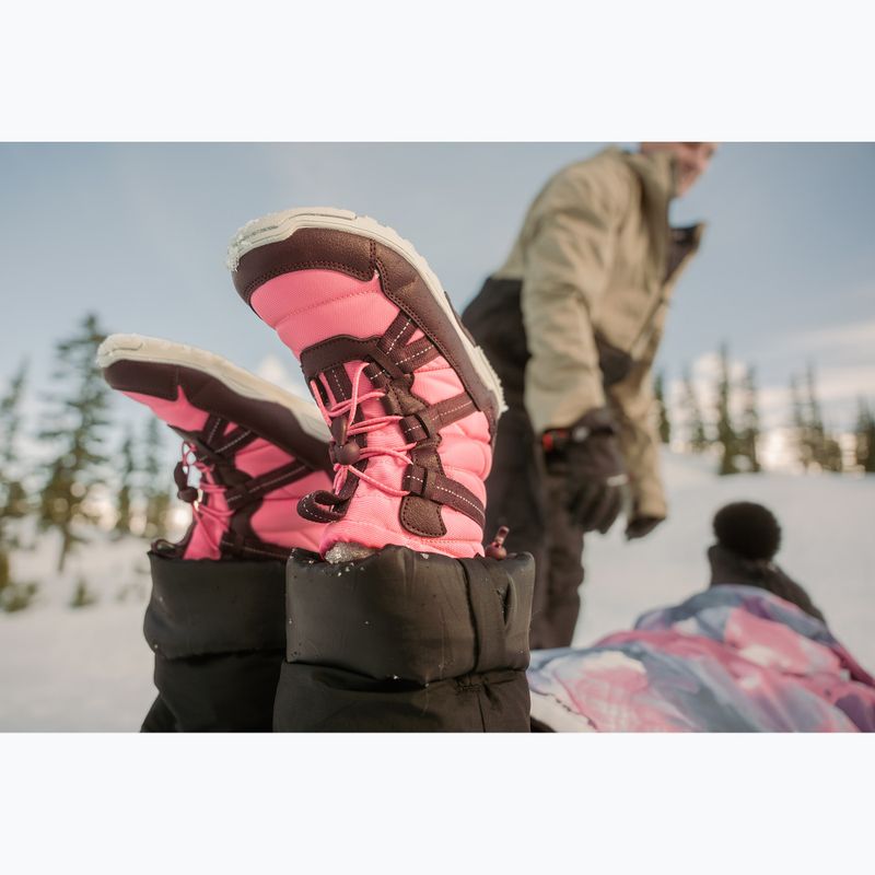 Vaikiški barefoot batai Xero Shoes Alpine Pull On pink 11