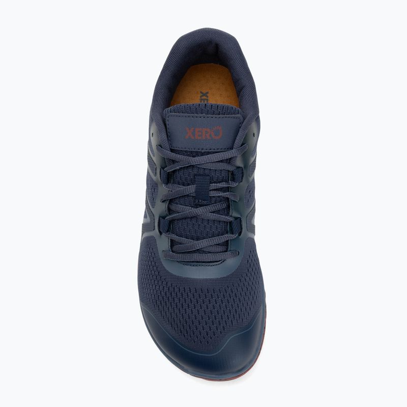 Vyriški barefoot batai Xero Shoes HFS II vintage indigo/red ochre 5