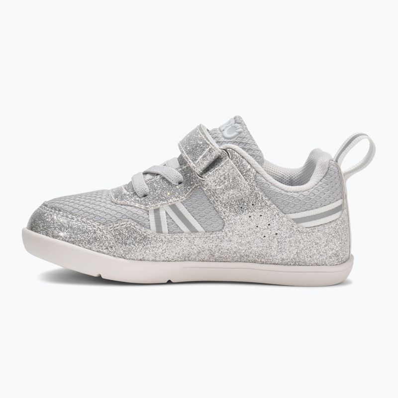 Vaikiški barefoot batai Xero Shoes Prio silver glitter 2