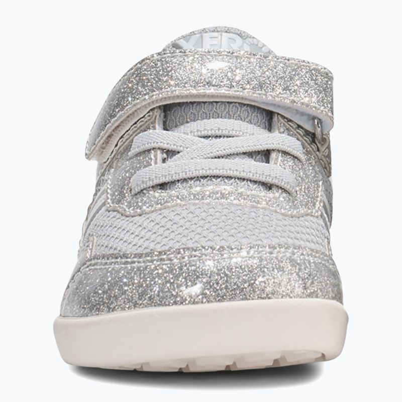 Vaikiški barefoot batai Xero Shoes Prio silver glitter 3