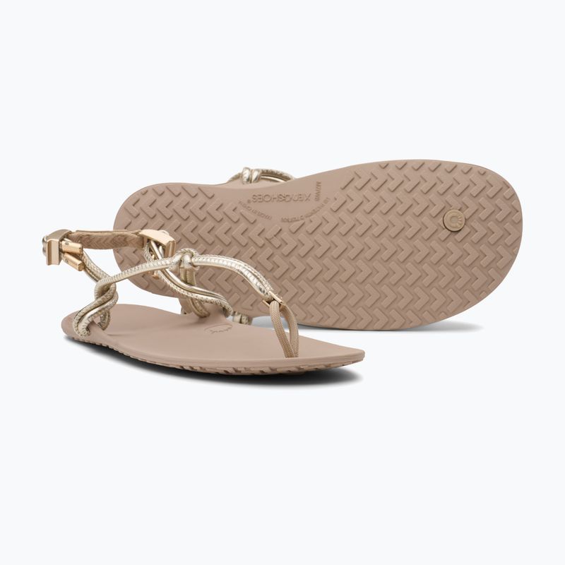Moteriškos barefoot basutės Xero Shoes Genesis gold metallic 6