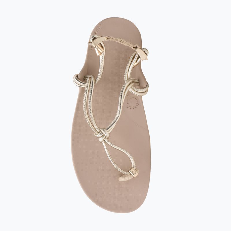 Moteriškos barefoot basutės Xero Shoes Genesis gold metallic 7