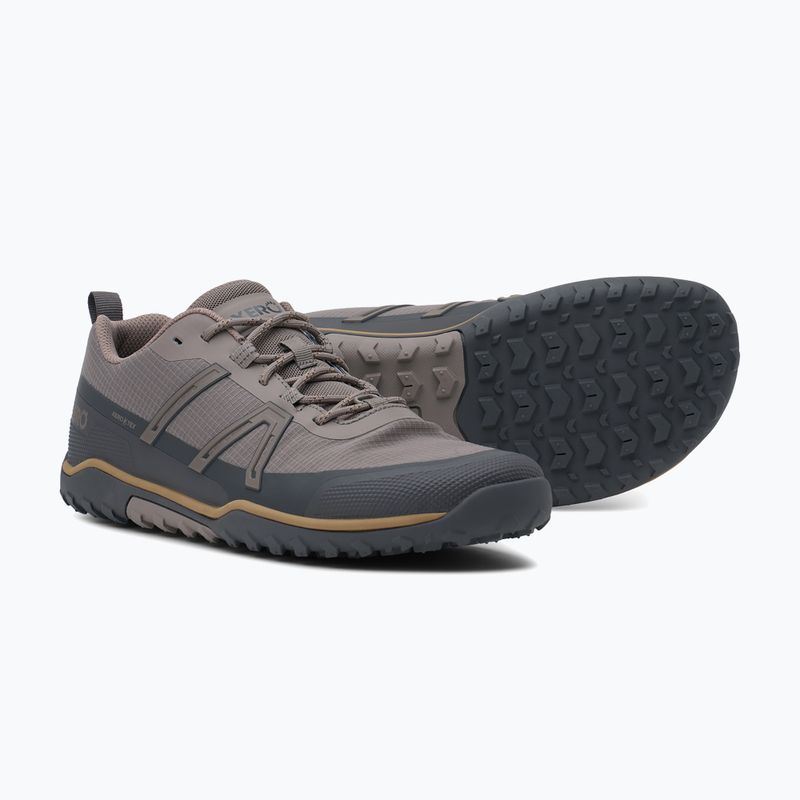 Vyriški barefoot batai Xero Shoes Scrambler Trail Low WP driftwood/asphalt 6