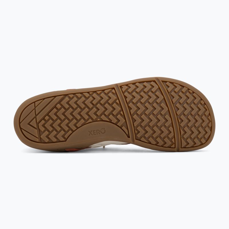 Moteriški barefoot batai Xero Shoes Prio Easy On egret/burnt brick 4